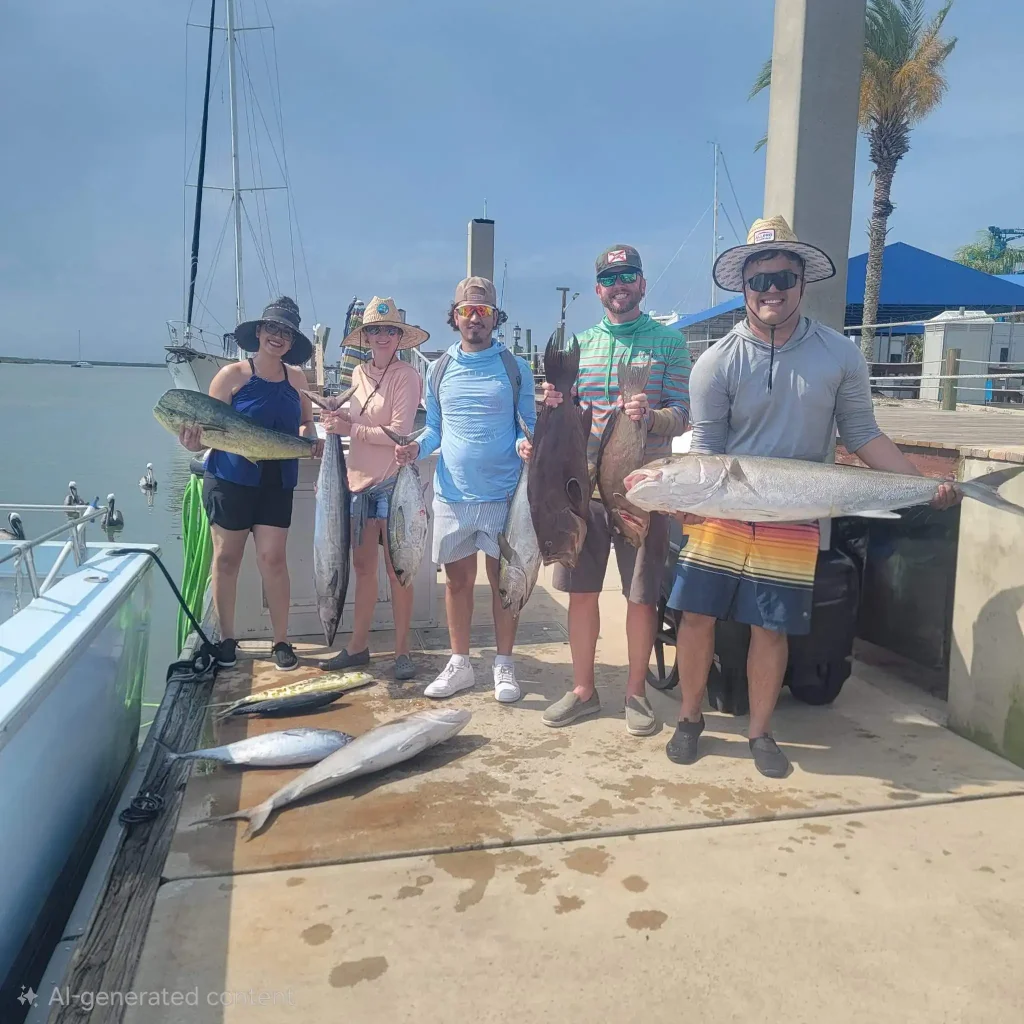 Fishing with the Team